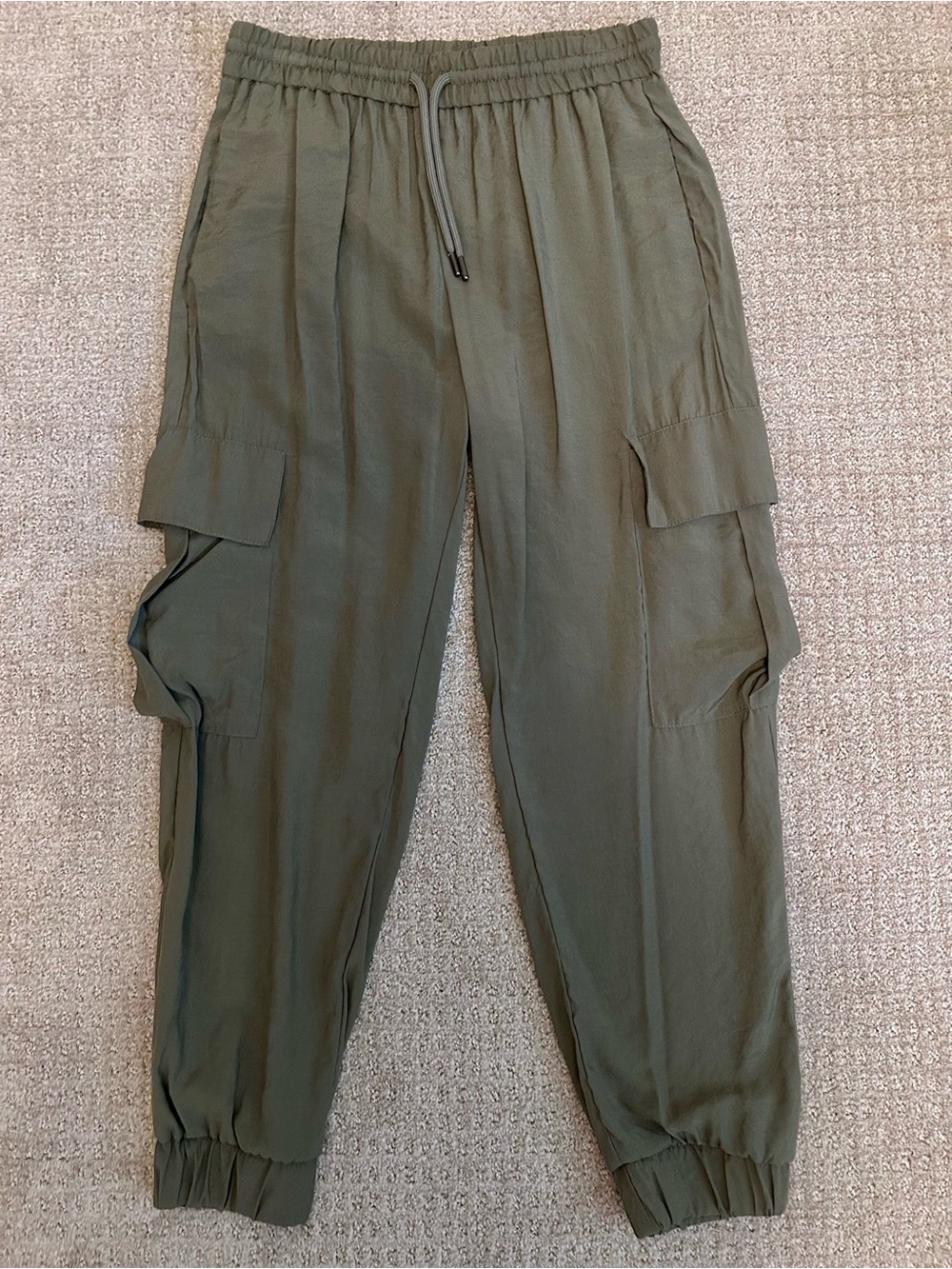 Zara Cargo Jogger Pants Size Medium
